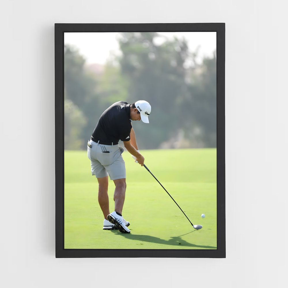 Poster Swing Maîtrisé – affiche Golf (vue 2)